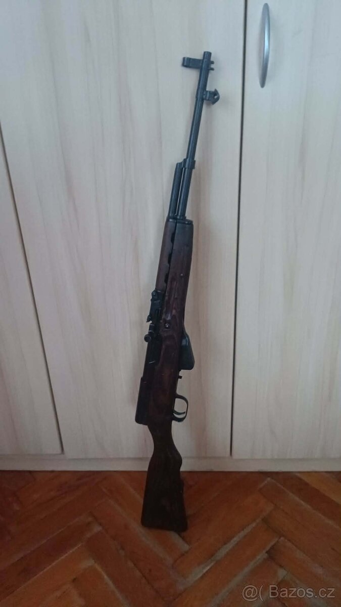 SKS 45 a samonabíjecí brokovnice uzkon - 2