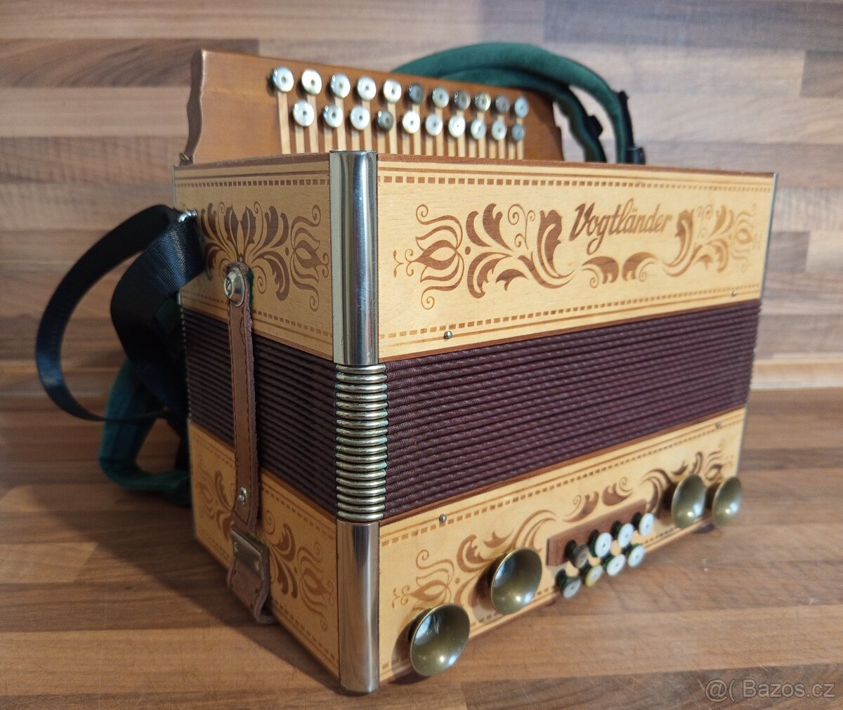 Heligonka (harmonika,akordeon) Vogtländer, G-C - 2