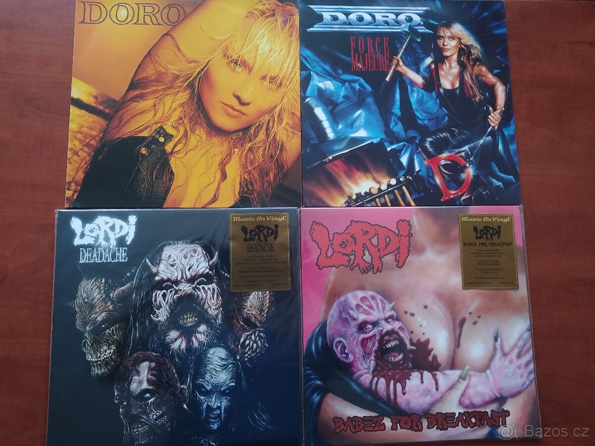 PRODÁM MIX LP - RUSH ,M.S.G., IRON MAIDEN... - 2