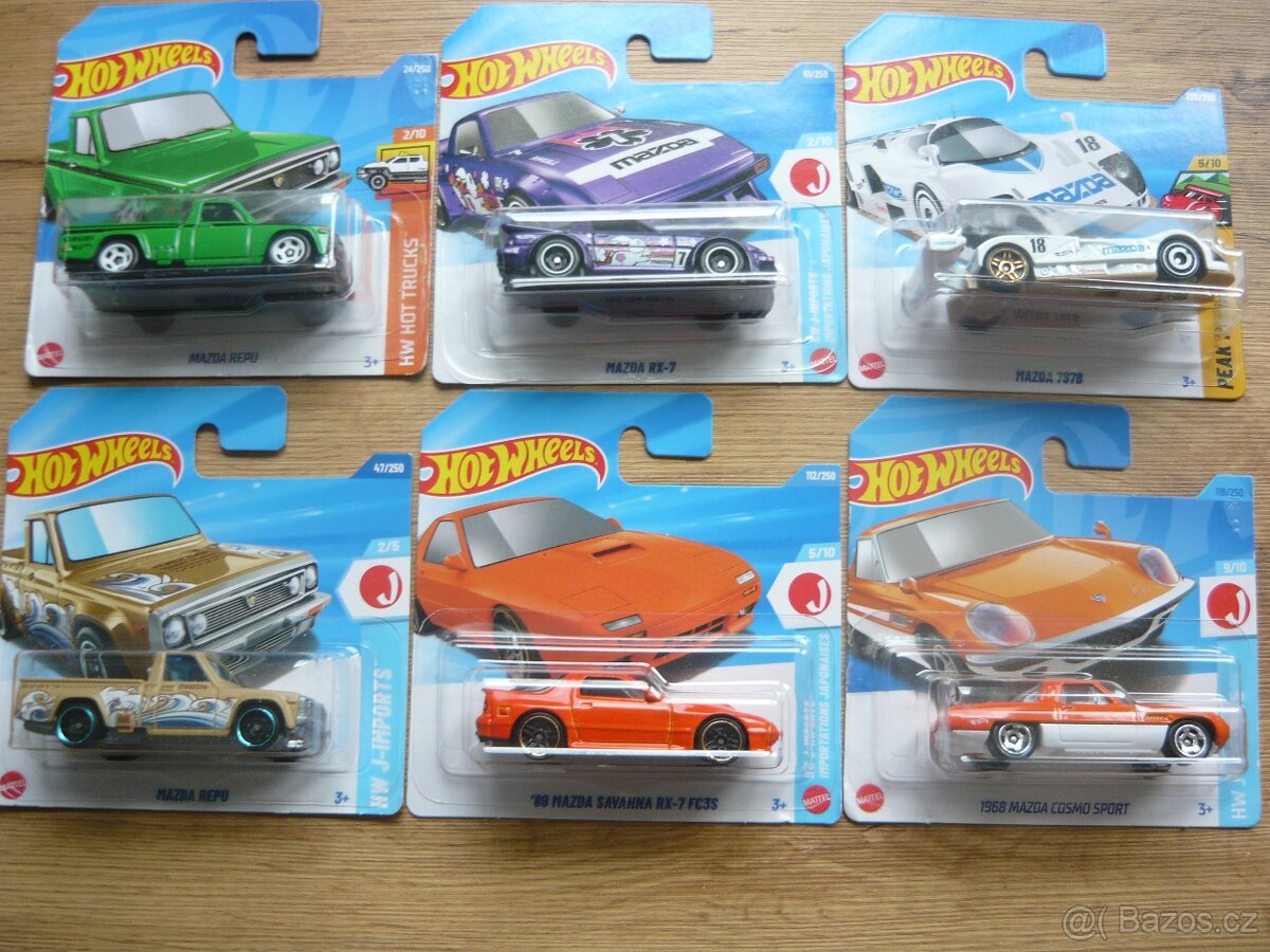 AUTÍČKA HOT WHEELS - 2