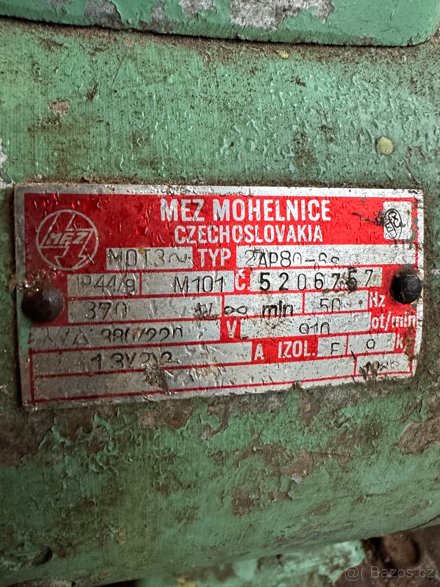 Motor MEZ Mohelnice 370w - 2