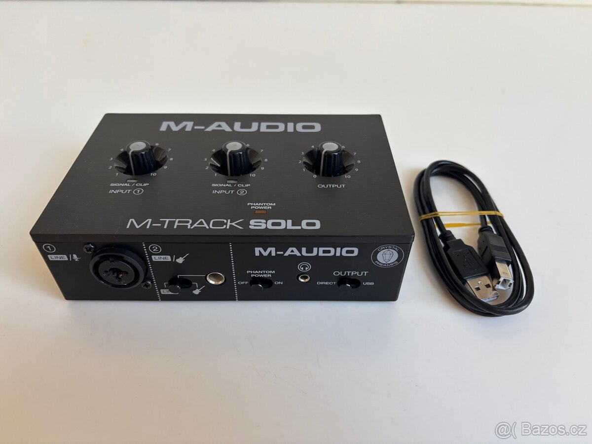 Zvuková karta M-Audio M-Track SOLO - 2