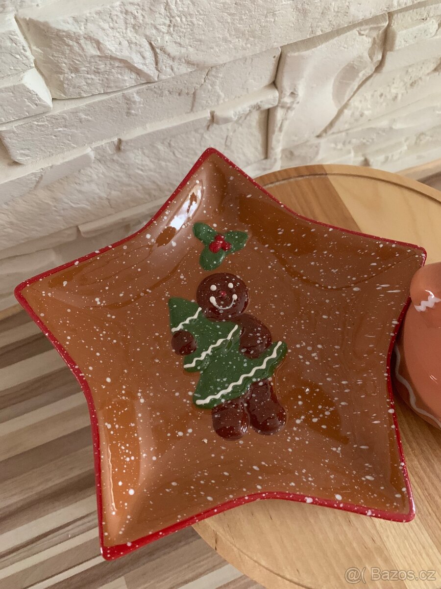 Set 2 Vánoční hrnek + talířek - 2