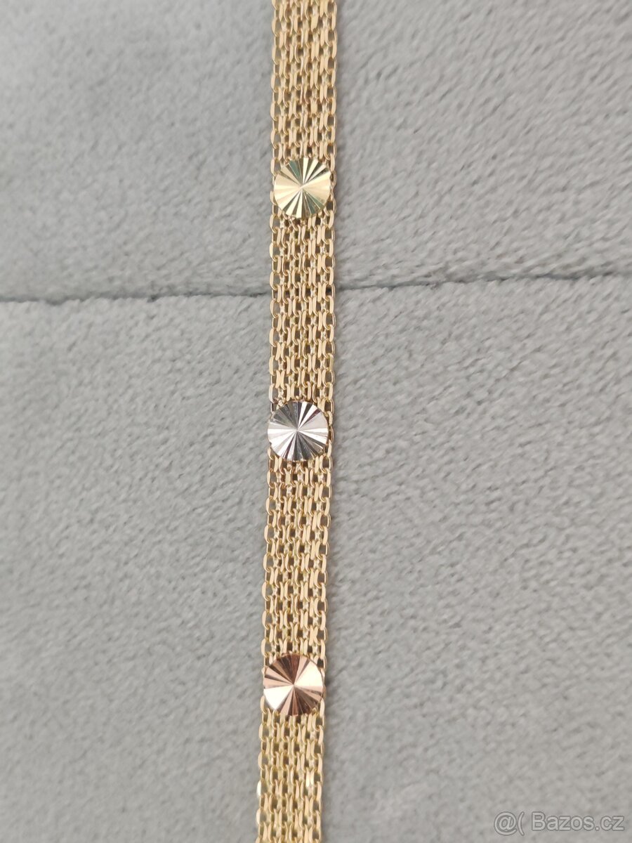 náramek zlatý - 2