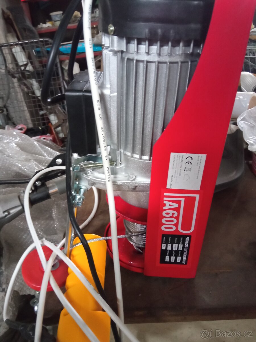 elektricky lanový naviják 600kg - 2