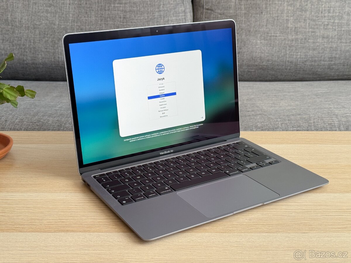 13" MacBook Air M1 - 8GB RAM/128GB SSD, TOP STAV, 100% BAT - 2