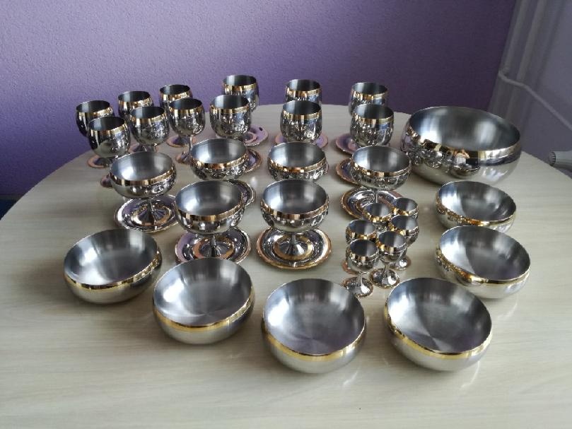 Zepter velký pozlacený set - 2