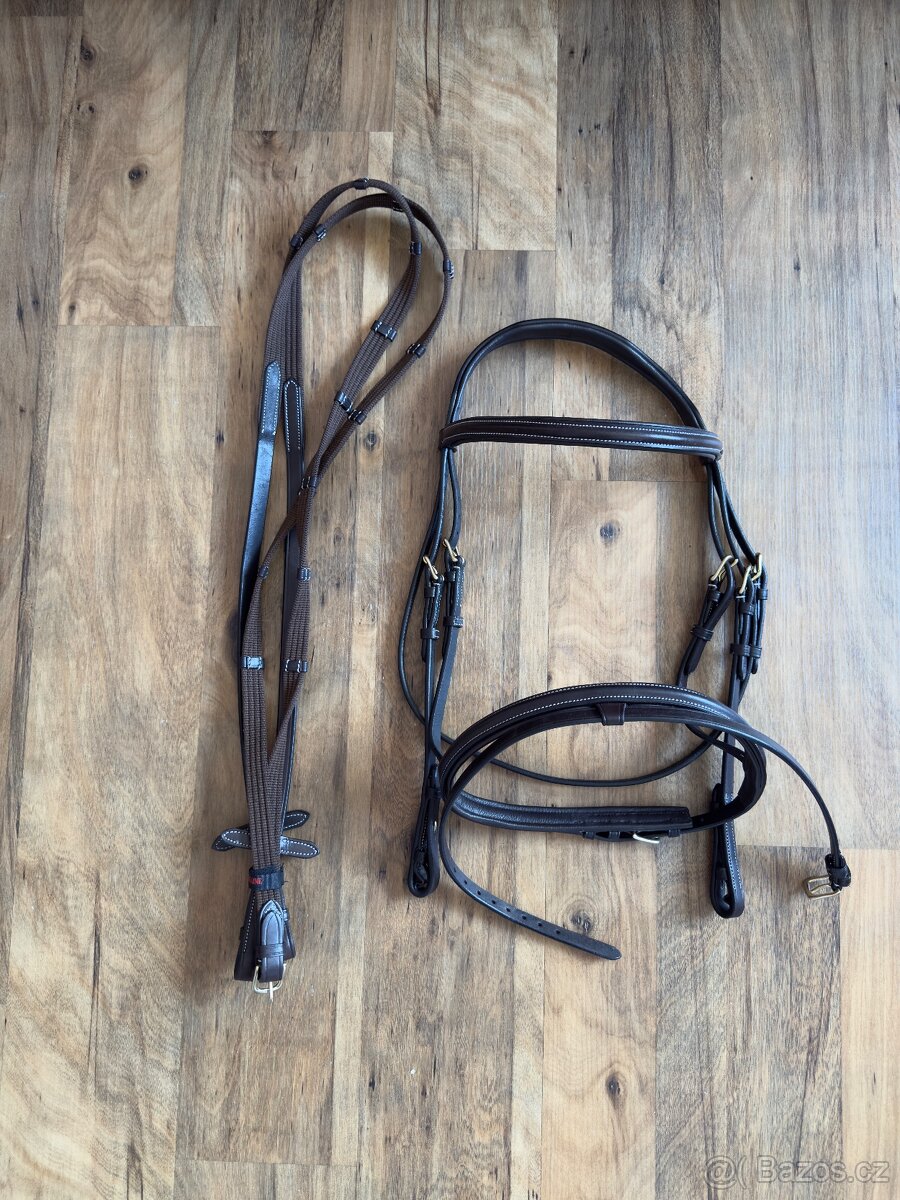 Uzdecka Euroriding full hneda - 2