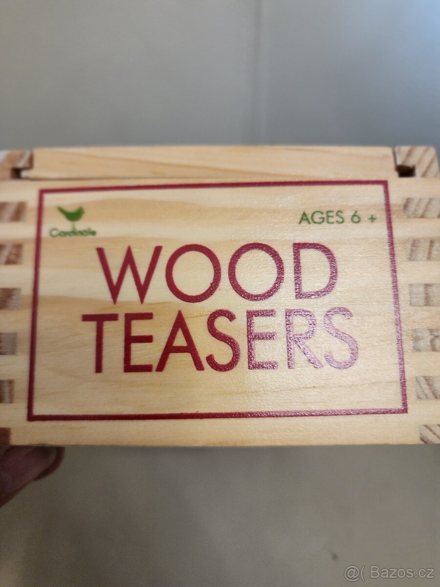 Wood teasers - anglicky, dřevěné hlavolamy - 2