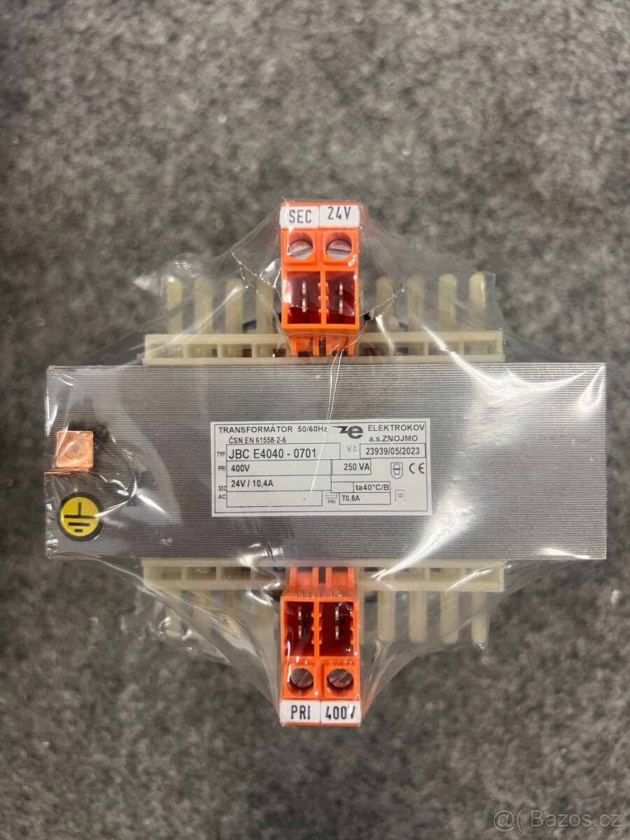 Transformátor JBC E4040-0701 (E4040-0284) 400V/24VAC 250VA - 2