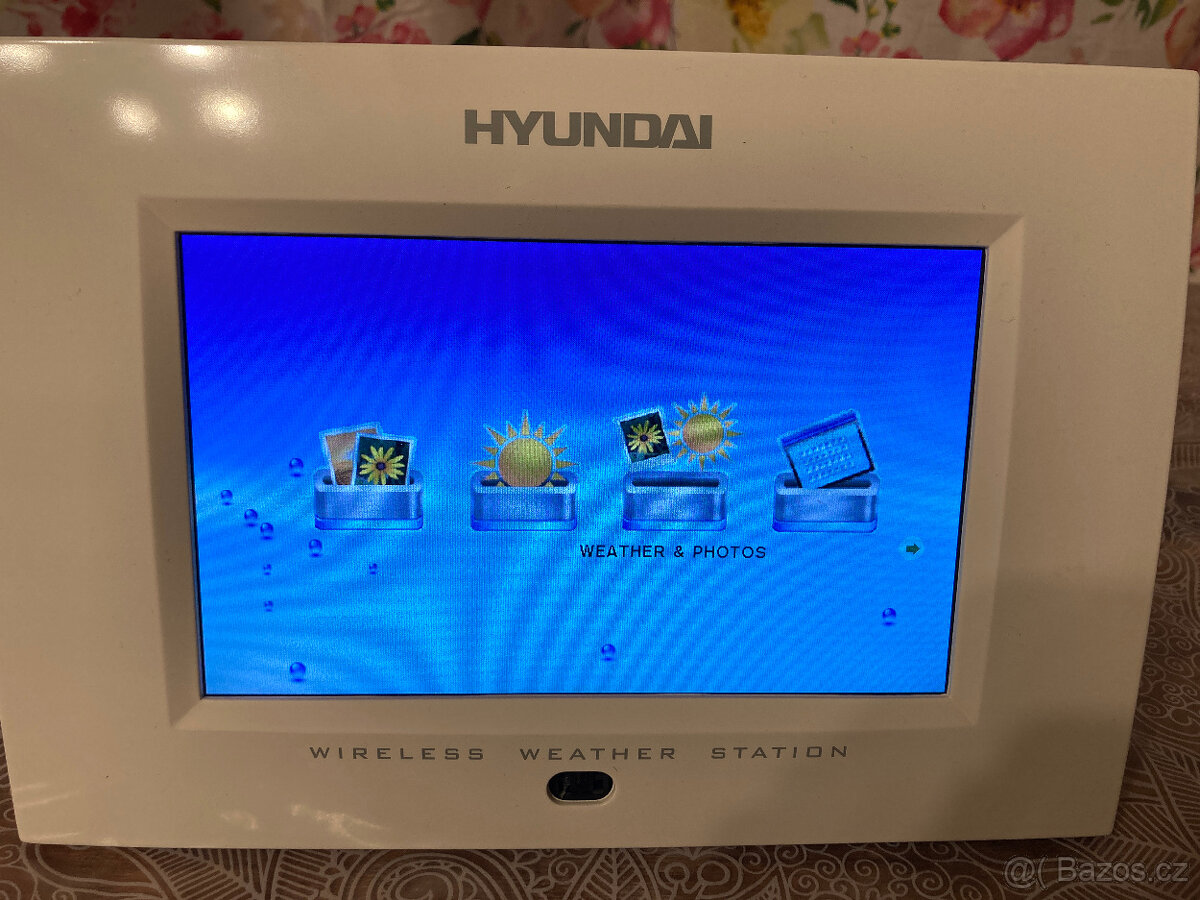 Meteostanice a Digitální fotorámeček Hyundai WSC2032 - 2