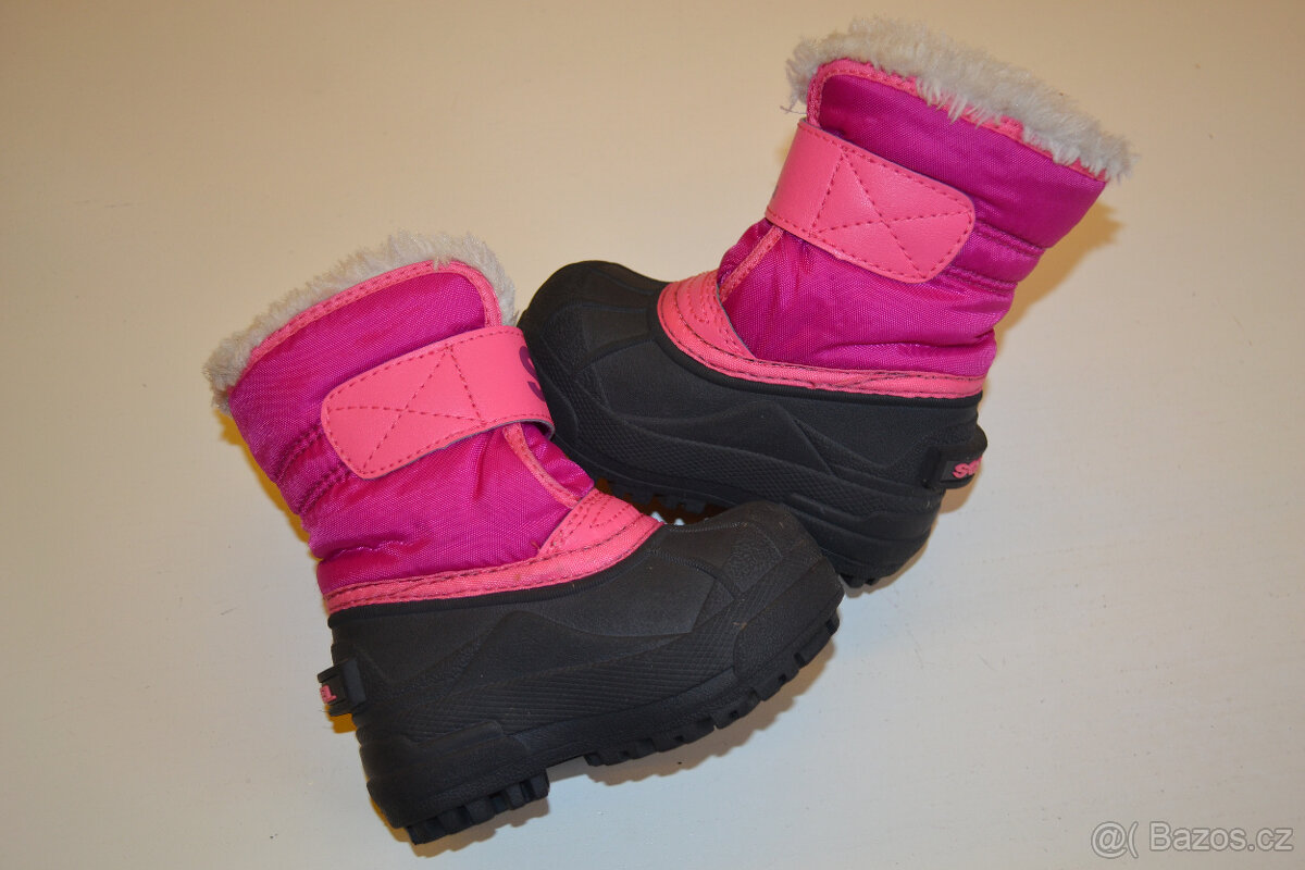 Kvalitní zimní boty zn. Sorel vel. 22 - top stav - 2