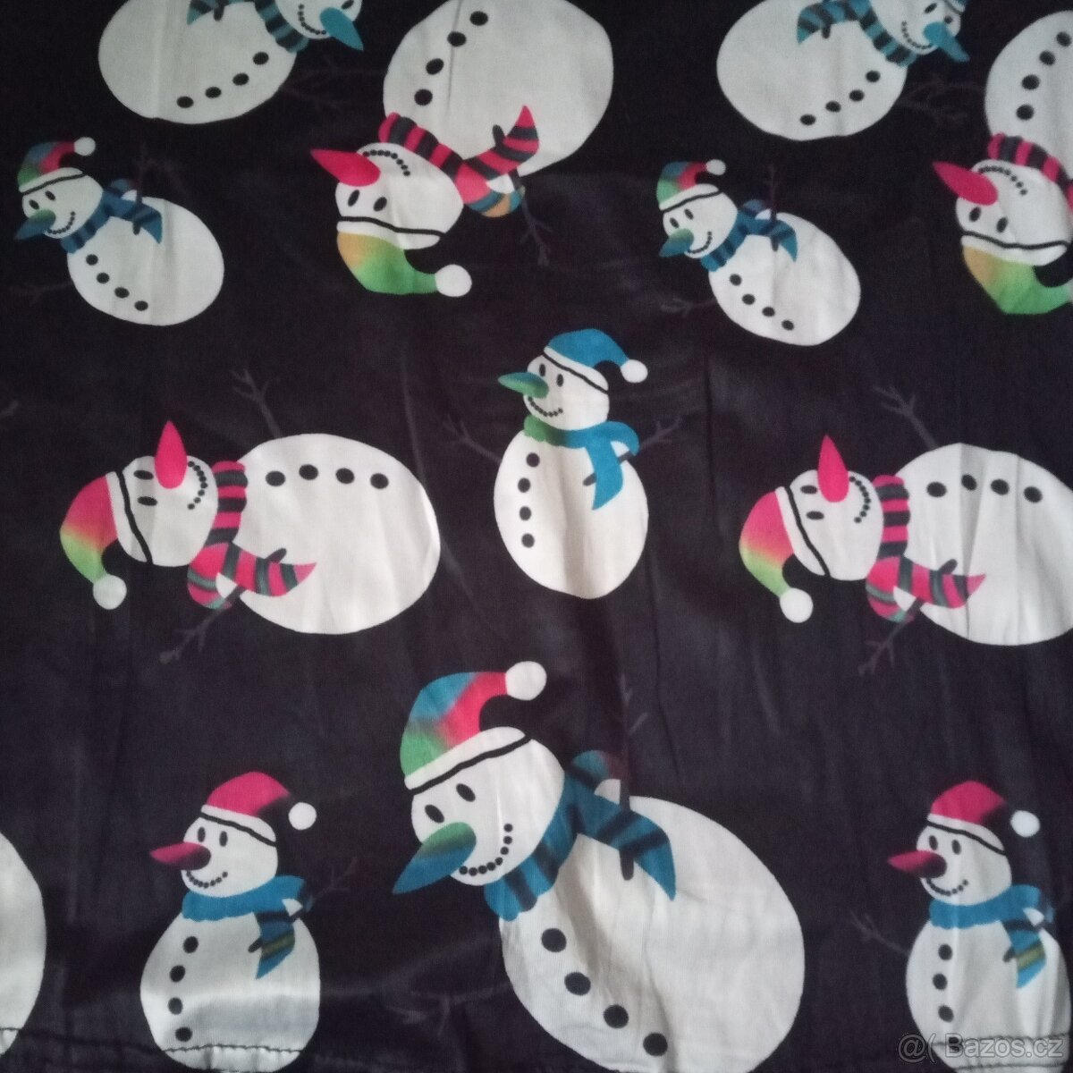 Dámské šaty s vánočním motivem vel.S / M - 2