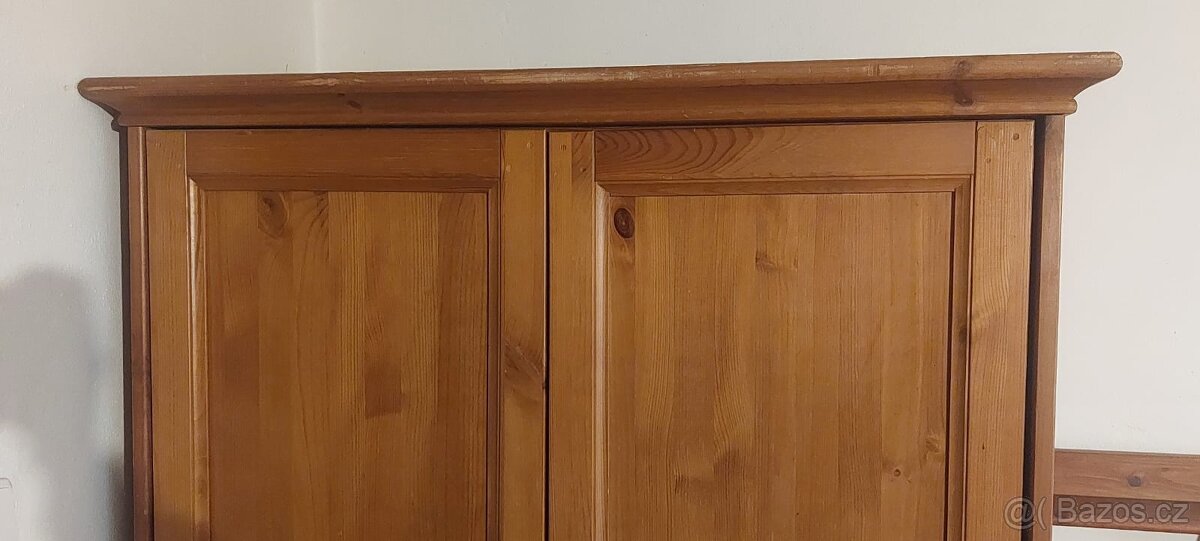 Masiv - šatní skříně, komoda, noční stolek IKEA Leksvik - 2