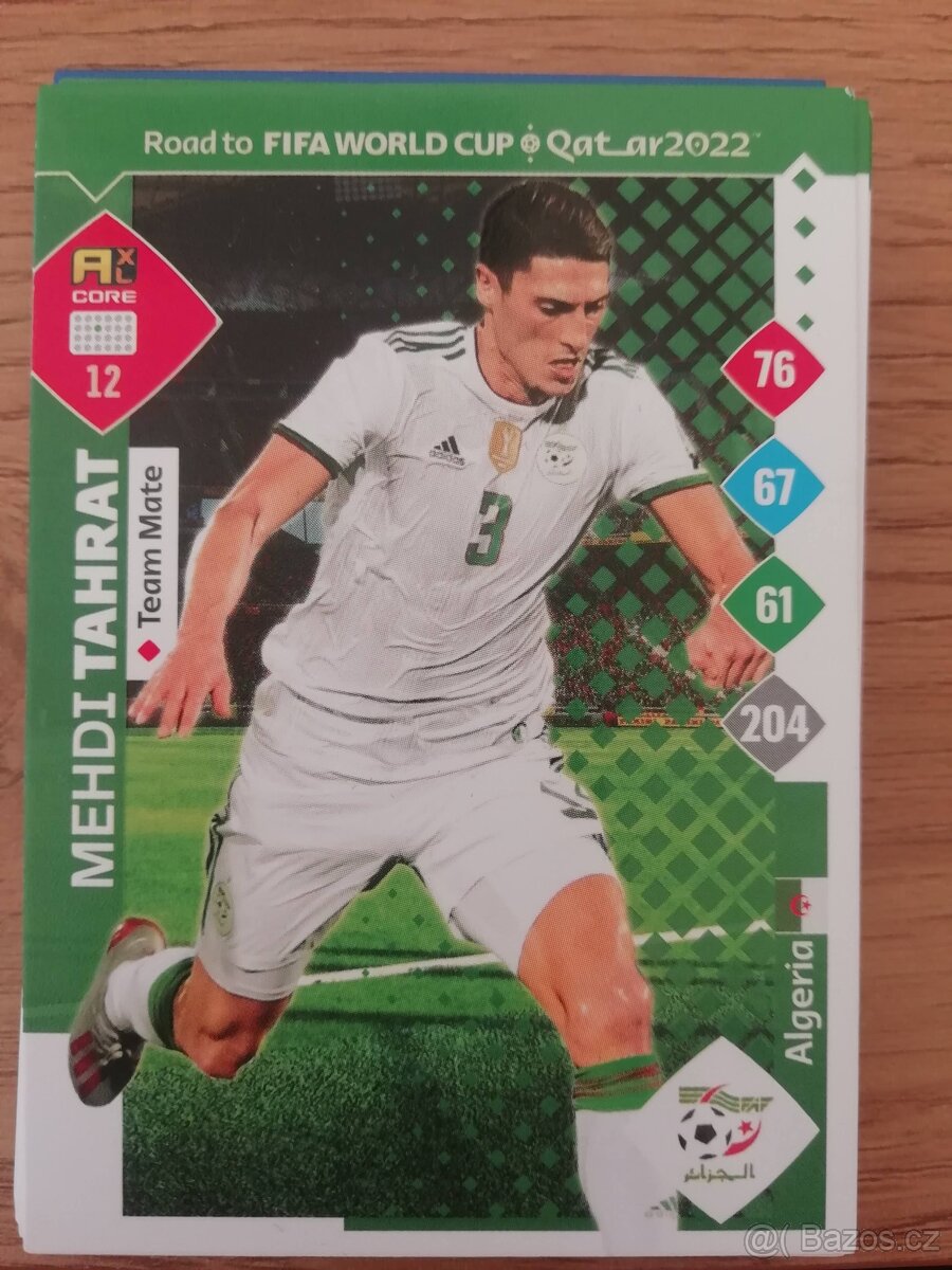 Fotbalové kartičky Road to Fifa World Cup Qatar 2022 - 2