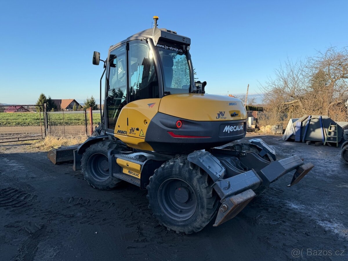 MECALAC 11MWR, CZ SPZ, 3625Mth, r.v. 2022, velmi dobrý stav - 2