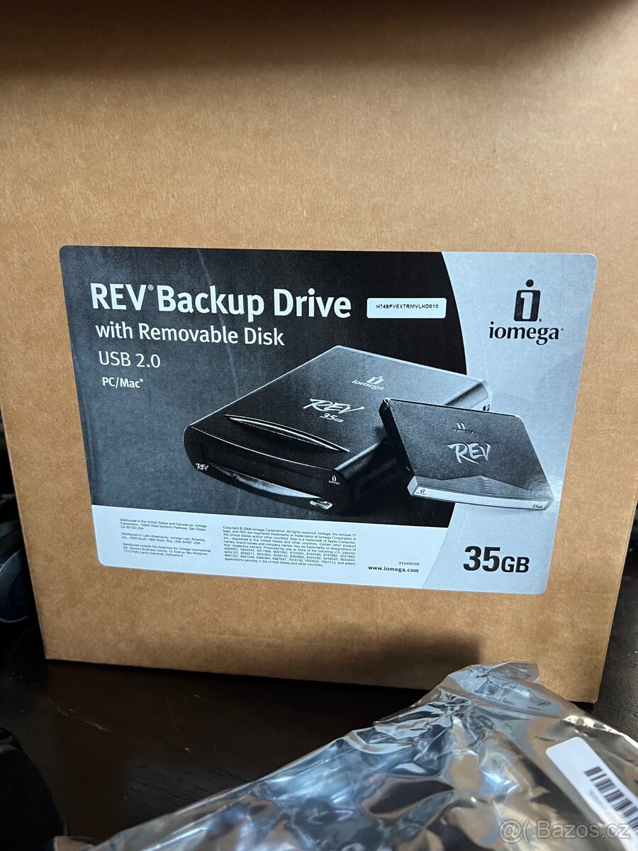 Iomega REV mechanika nová 35GB - 2