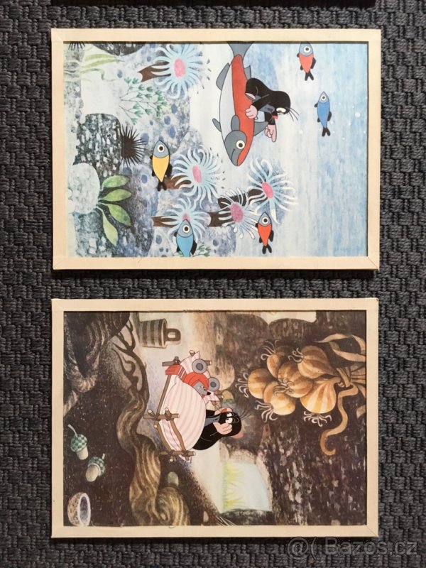 Obrázky na stěnu - Krtek - 2