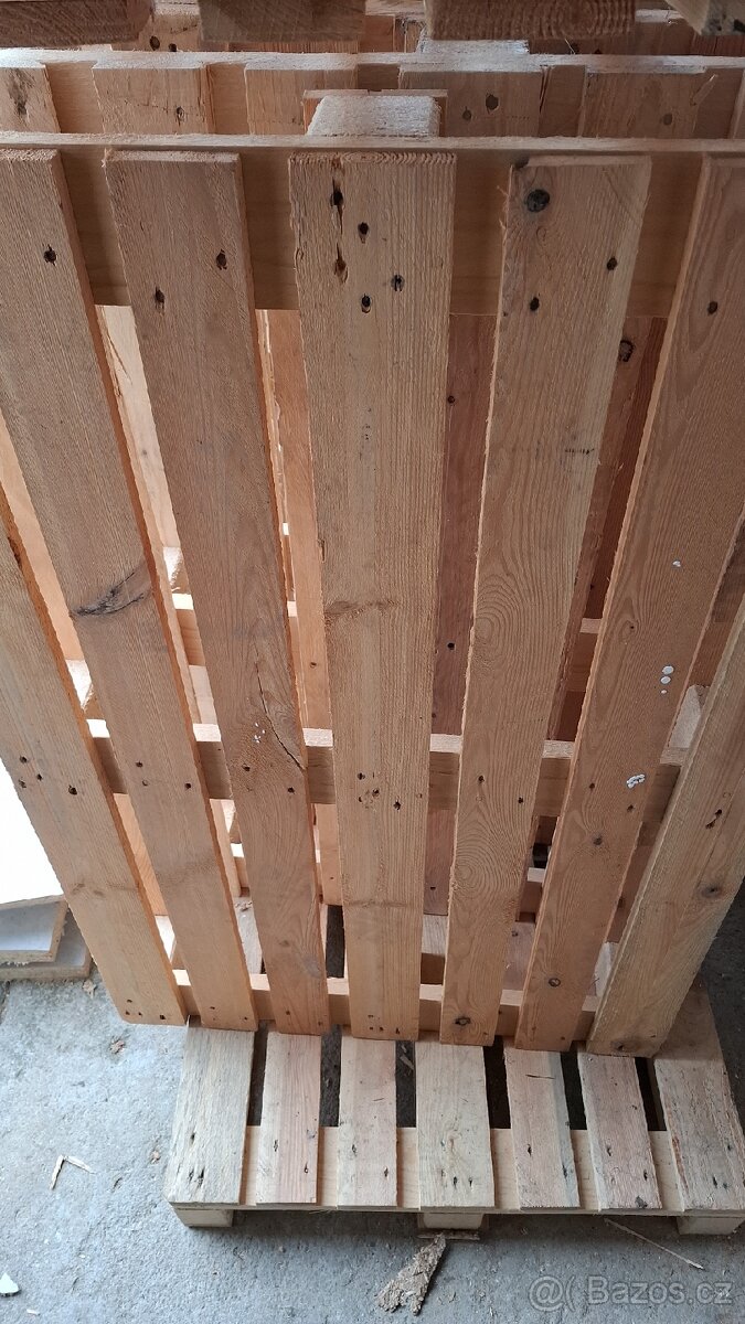 Cca.30ks drevene palety 120x80cm - 2