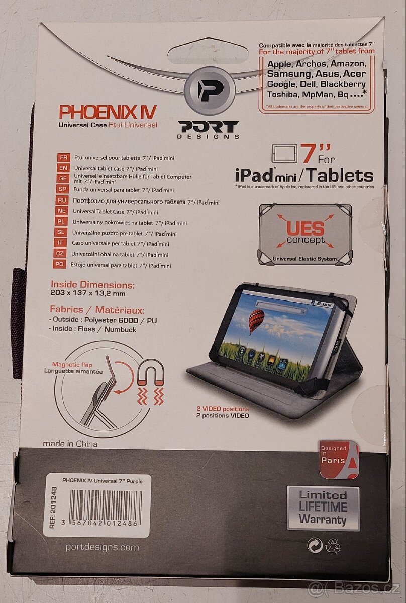 Obal na tablet 7"/iPadmini - 2