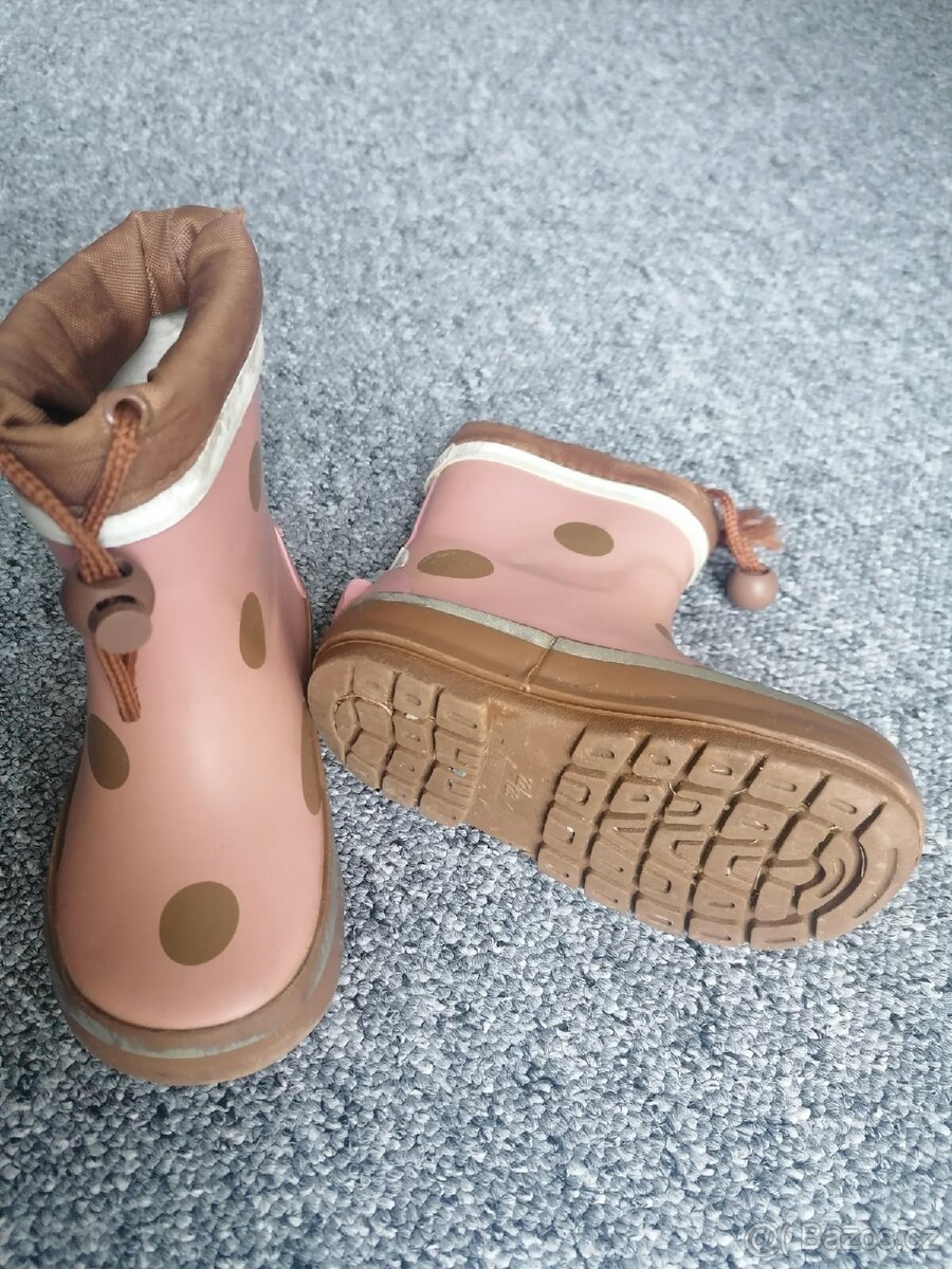 Dětské Holiny zateplené vel. 22/23 - 2