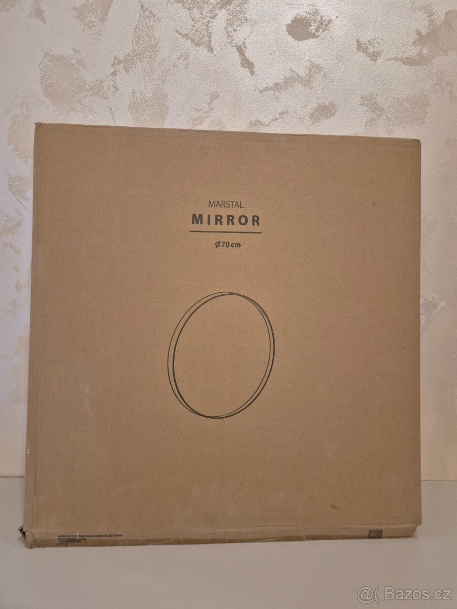 2x Designové kulaté zrcadlo MARSTAL (70 cm) – NOVÁ - 2