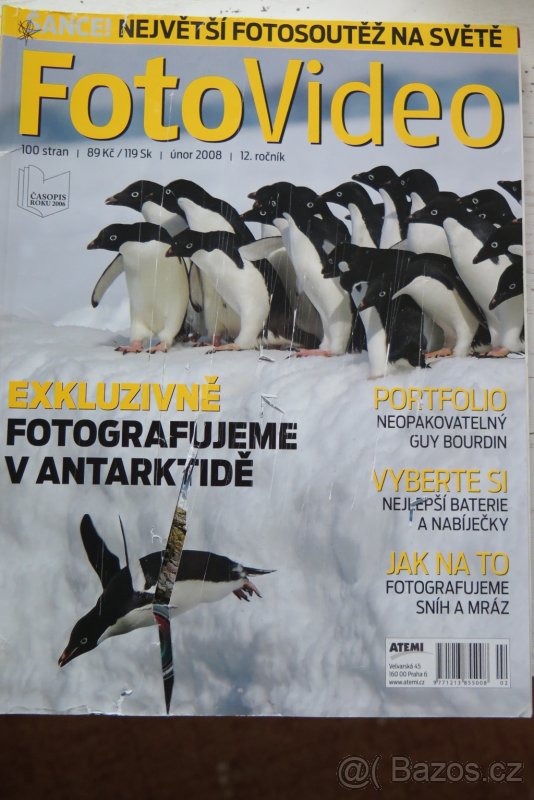 prodám časopis FotoVideo 2008 - 2