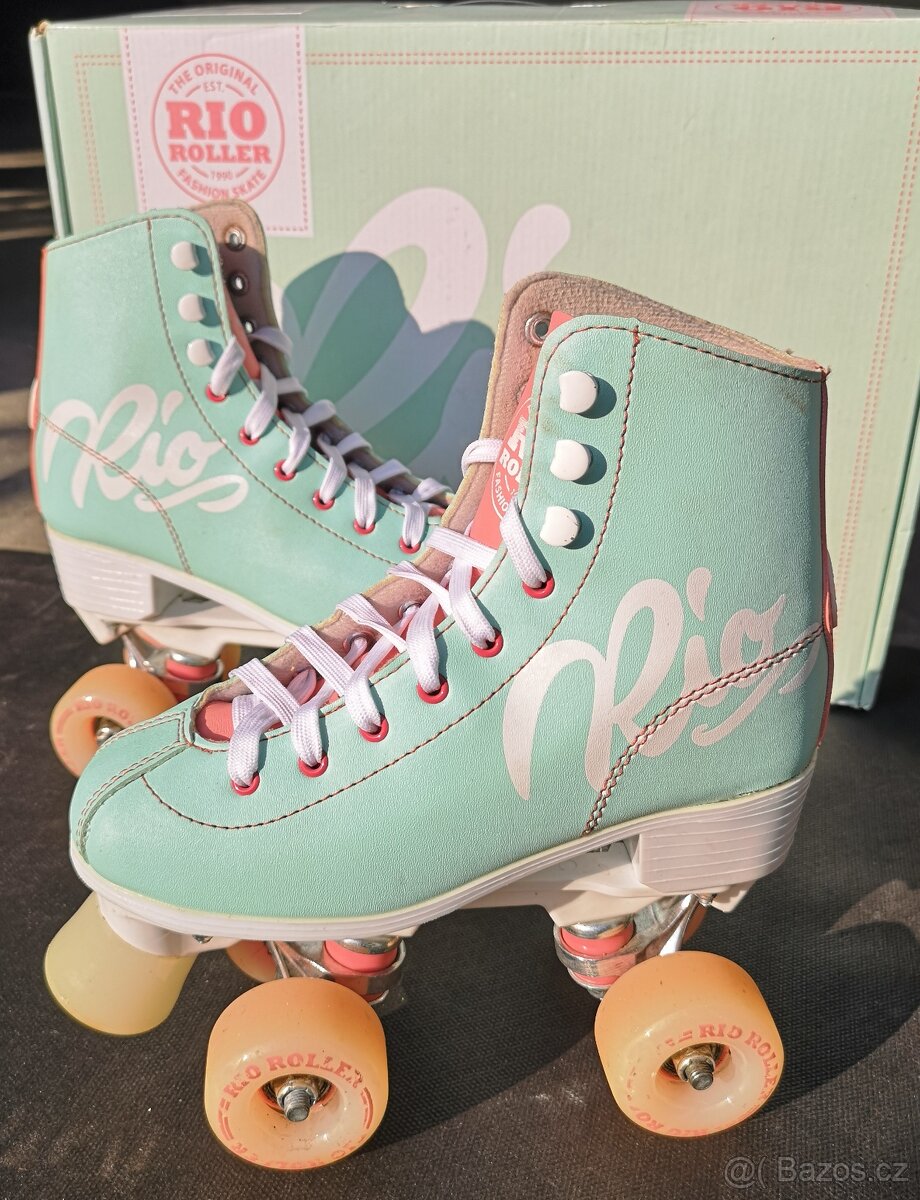 Rio roller kolečkové retro brusle - 2