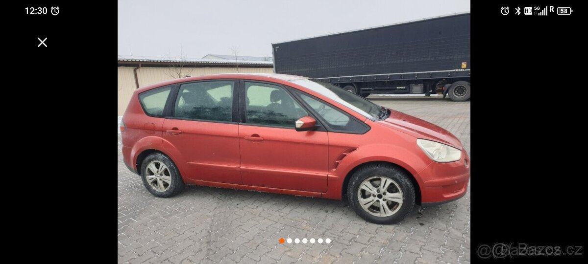 Ford S Max 7místné tažné - 2