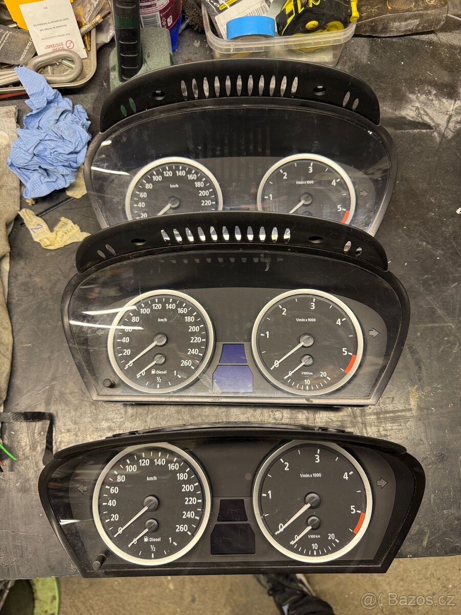 Plynové pedály, budíky packy bmw e60/61 - 2