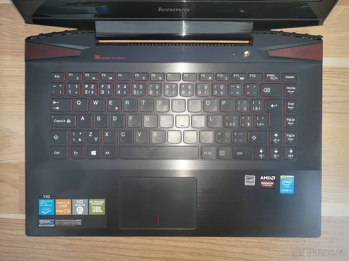 Notebook Lenovo Y40-80, 4 GB grafika - 2