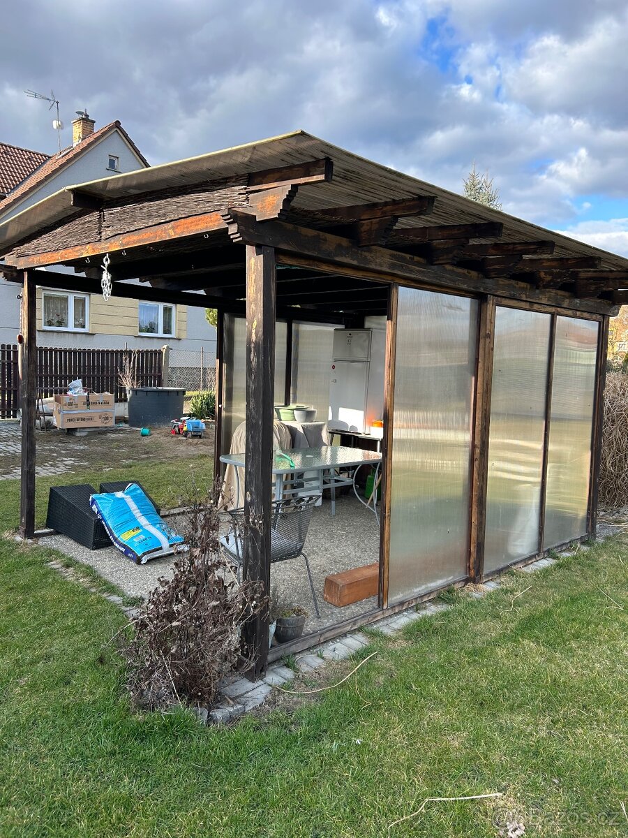 Dřevěná pergola - 2