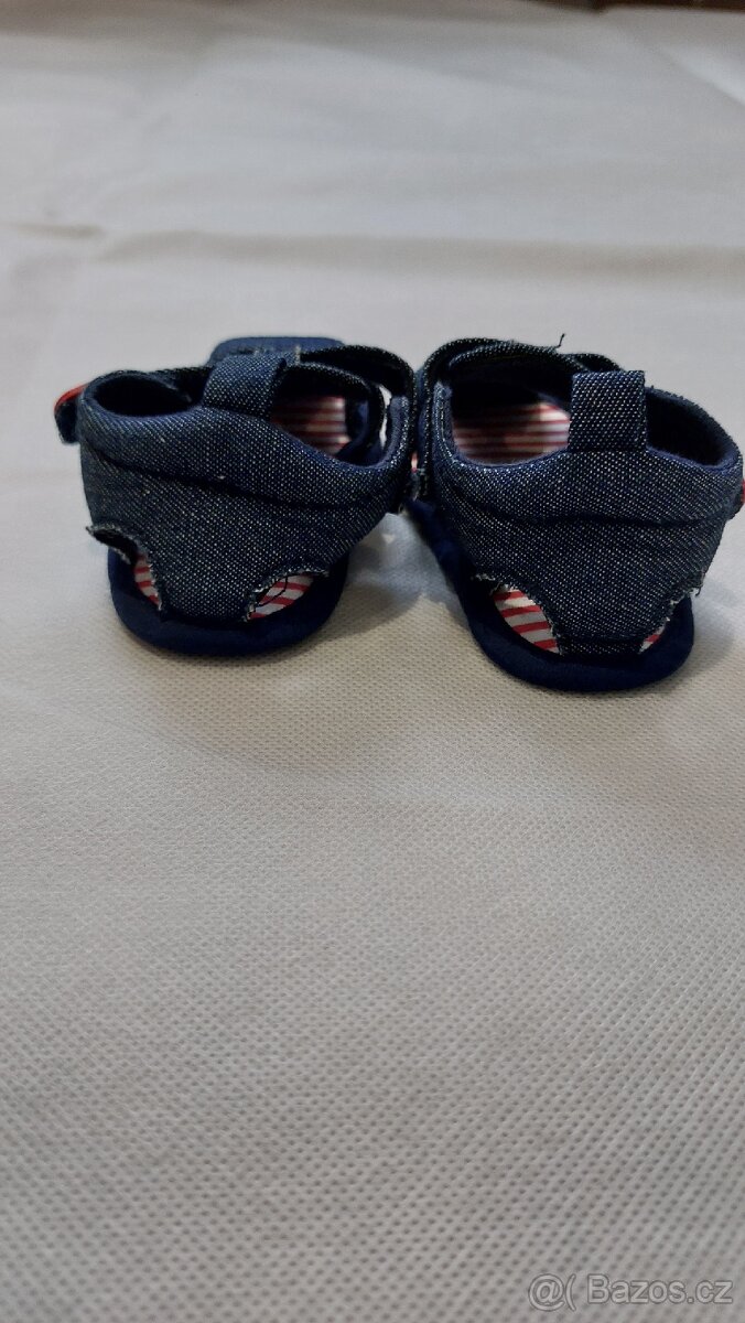 Sandálky do kočárku 11cm - 2