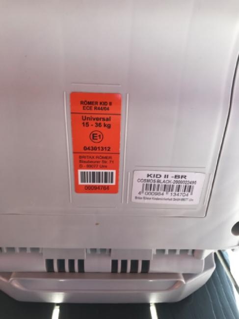 Britax Romer Kid plus autosedačka - 2