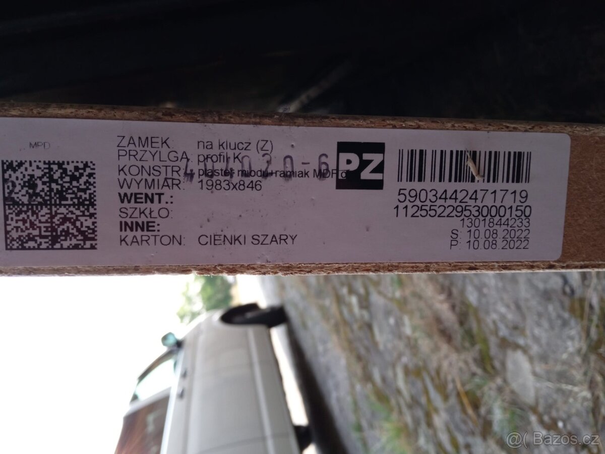 Dveře Sepos S1 plné, dub Corbringe - 2