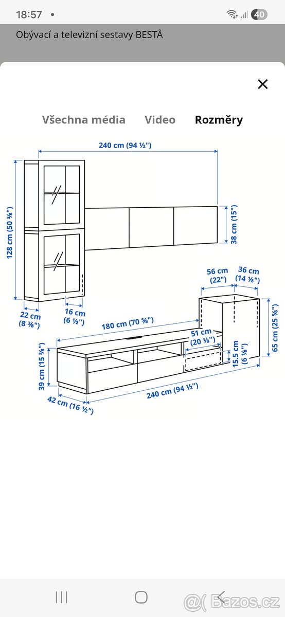 Variabilní obývací stěna Ikea - 2