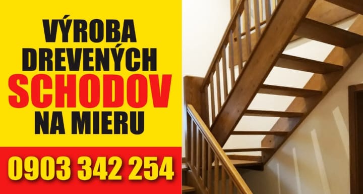 Drevené schody - 2