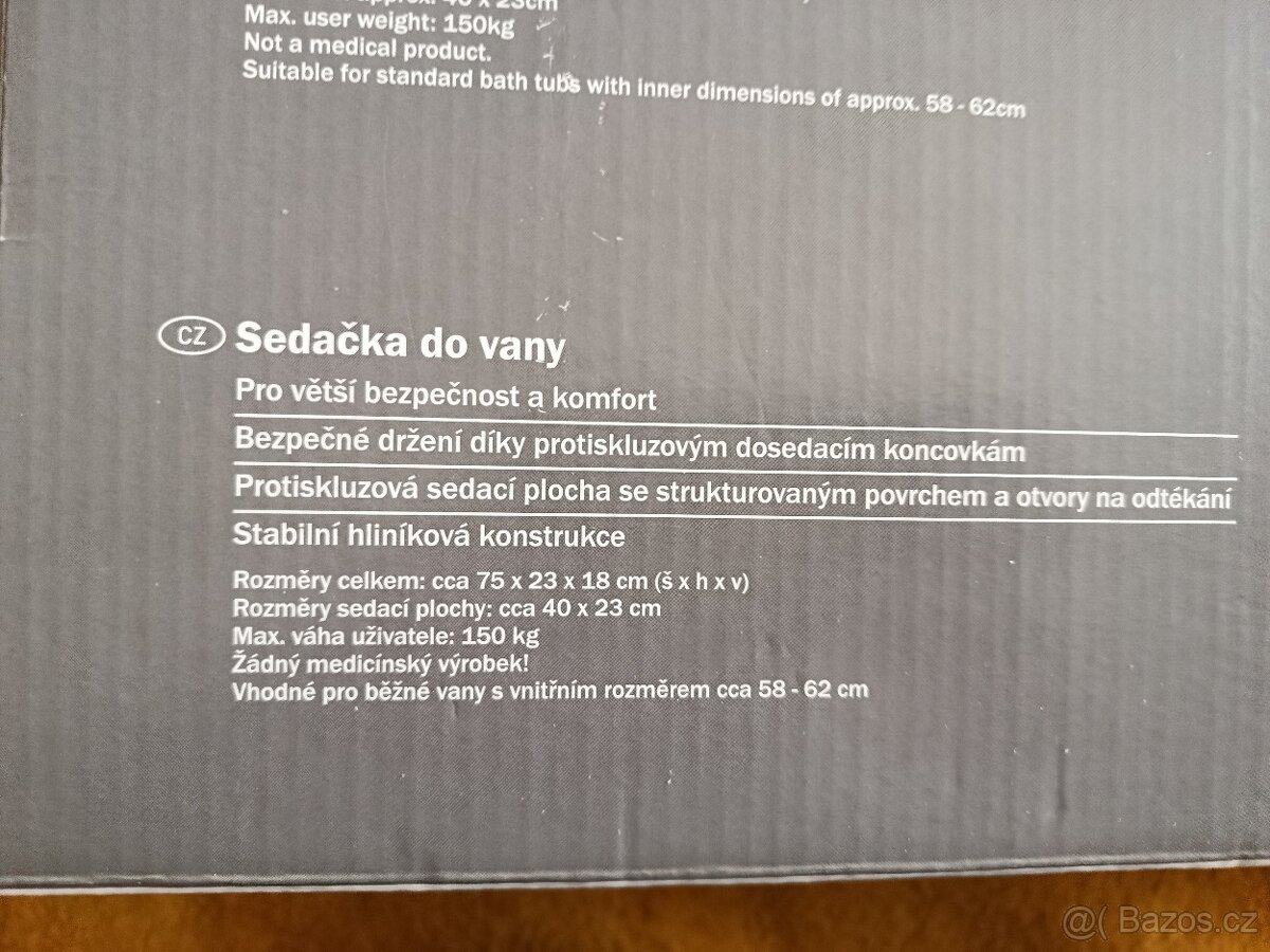 Sedátko do vany - 2