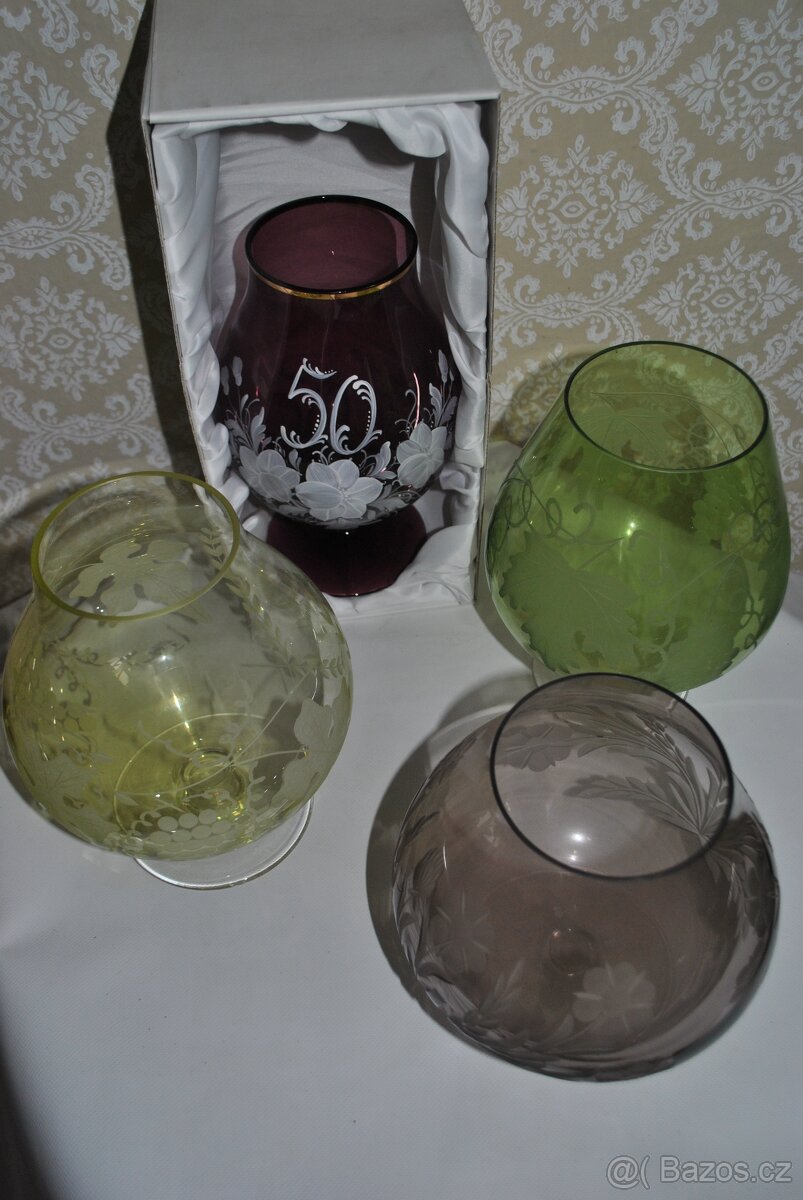 skleněné číše - 2