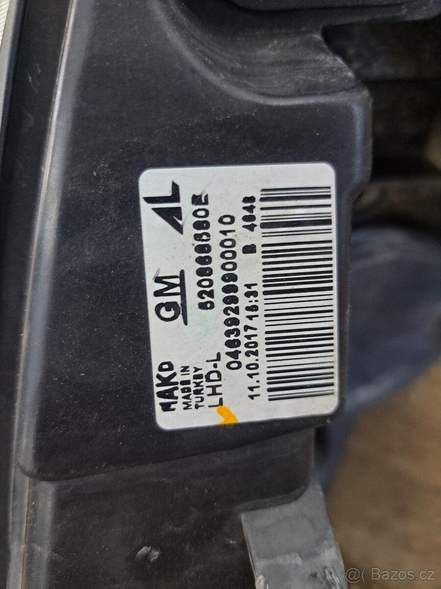 Přední světla Opel Combo D - 2