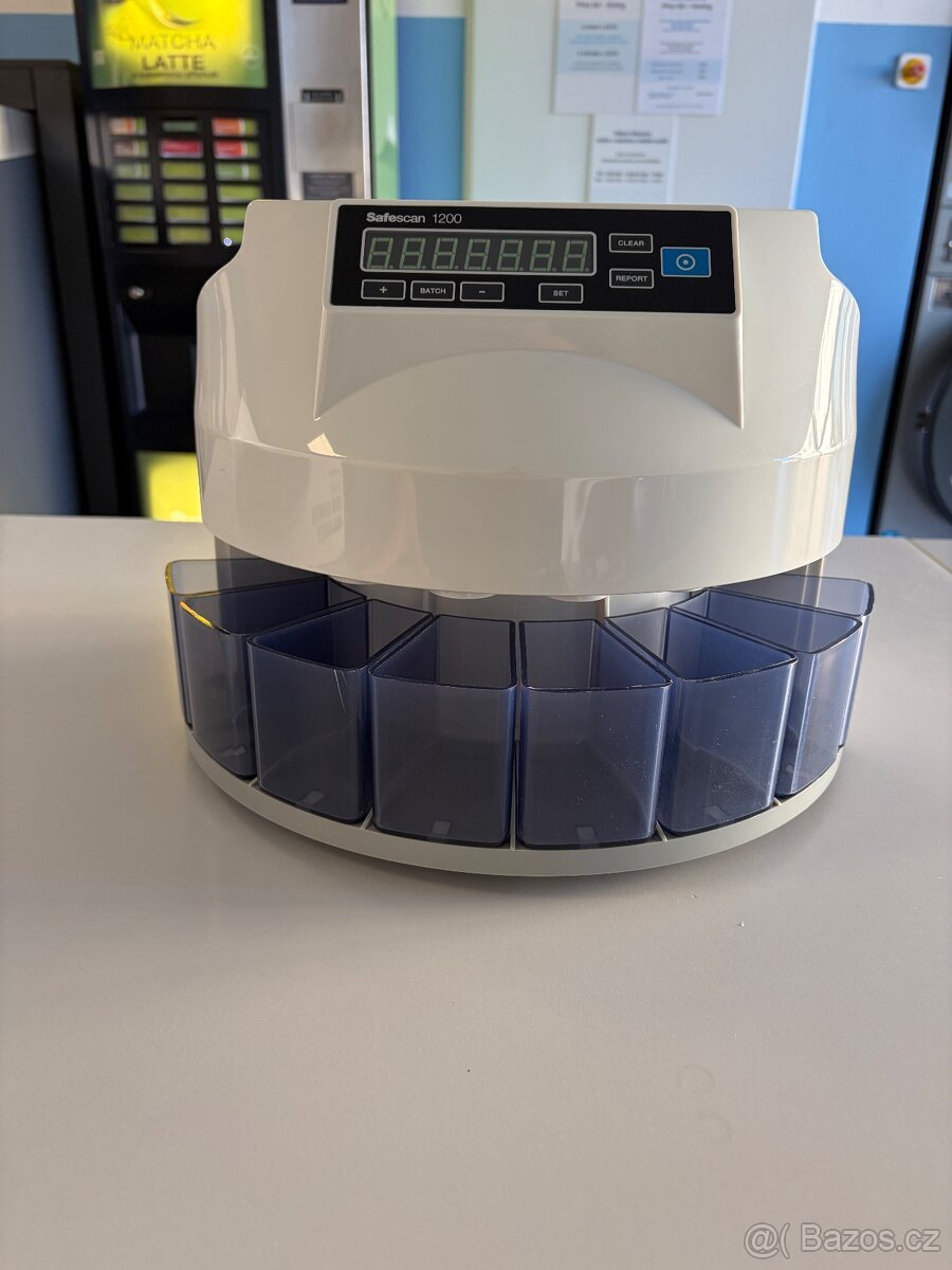 Třídička a počítačka mincí Safescan 1200 - 2