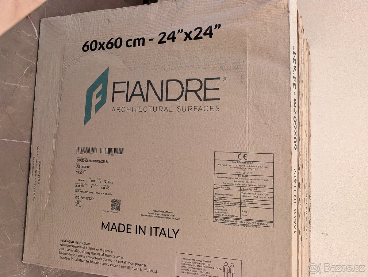 Prodám kvalitní italskou dlažbu Fiandre Architectural - 2