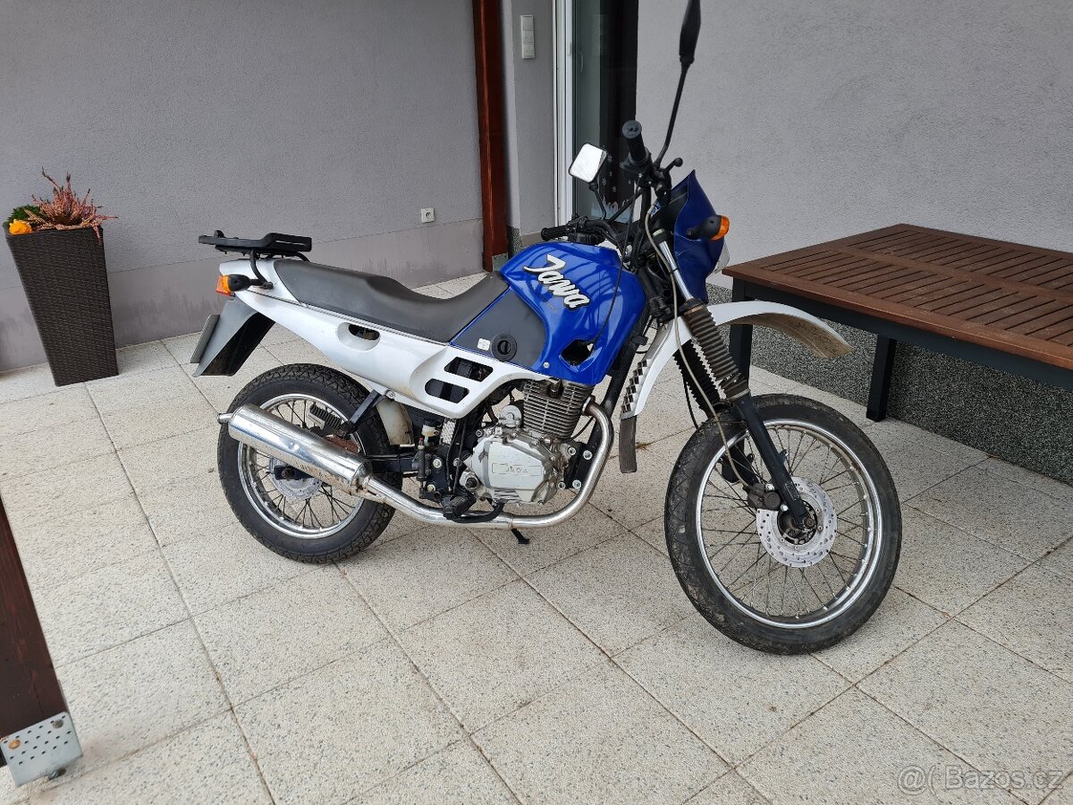 Jawa 125 sport , nová STK