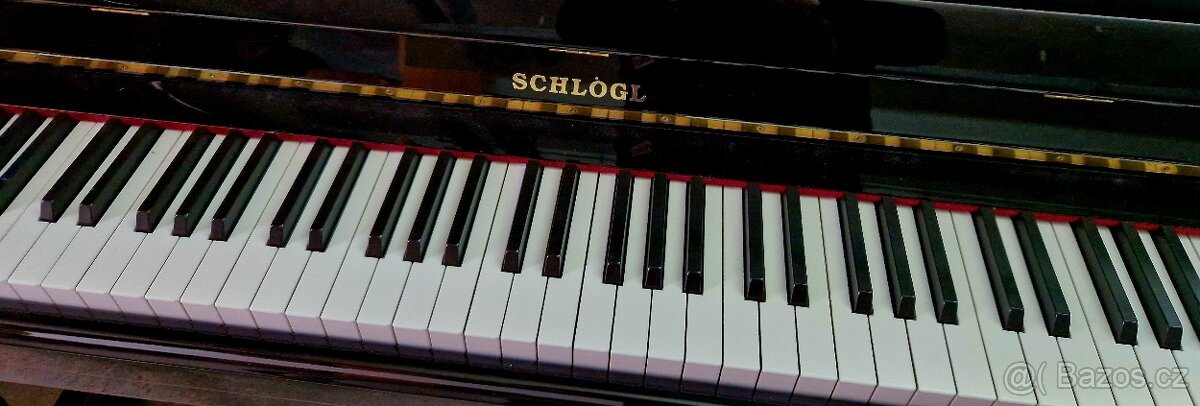 Piano Schlögl -Bohemia 125 Renner-Silent z r. 2002 - 2