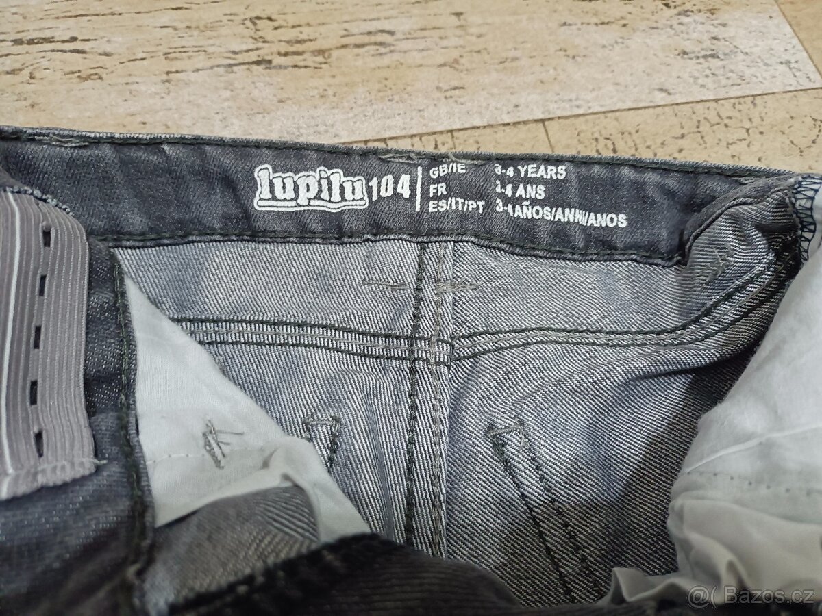Chlapecké kalhoty, rifle, džíny vel. 110/116 - 2