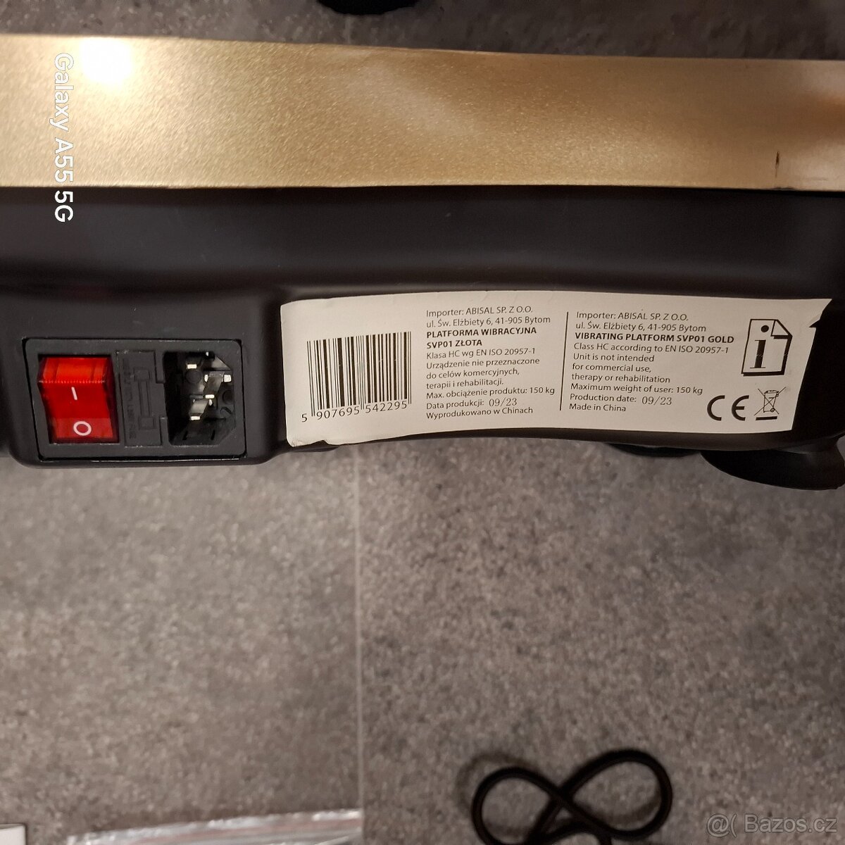 Vibracní plošina HMS SVP01 - 2