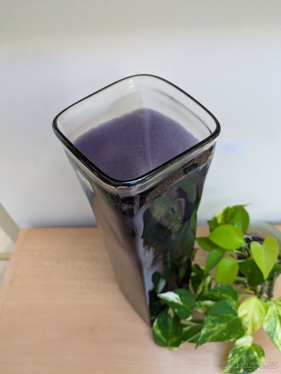 Fialková podlahová váza - 2