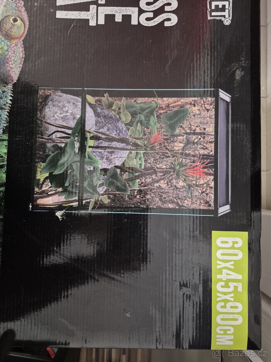 Terárium prasklé 60x45x90cm - 2