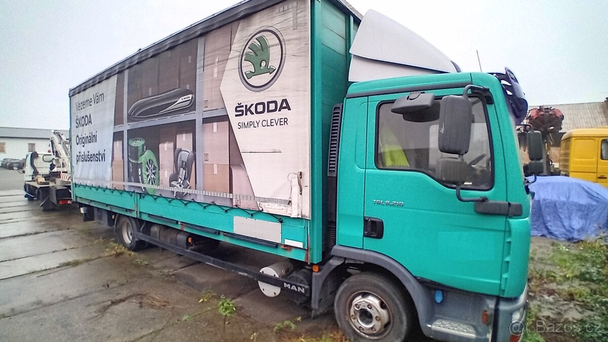 MAN TGL 8.210 4x2 - 04/2006 - POŠKOZENÝ MOTOR - 2