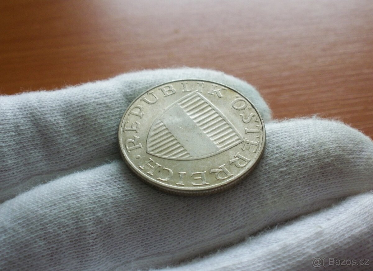 Stříbrný 10 Schilling 1972 - 2